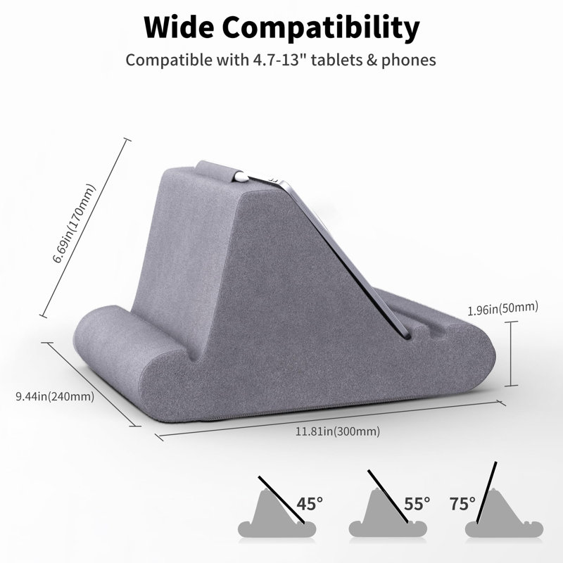 Support pour tablette, coussin moelleux pour genoux