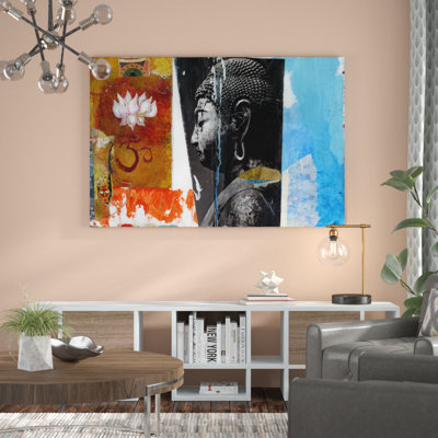 « angel bouddha », impression sur toile