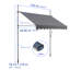 Auvent rétractable manuel pour terrasse Canopee-115227387-98839781