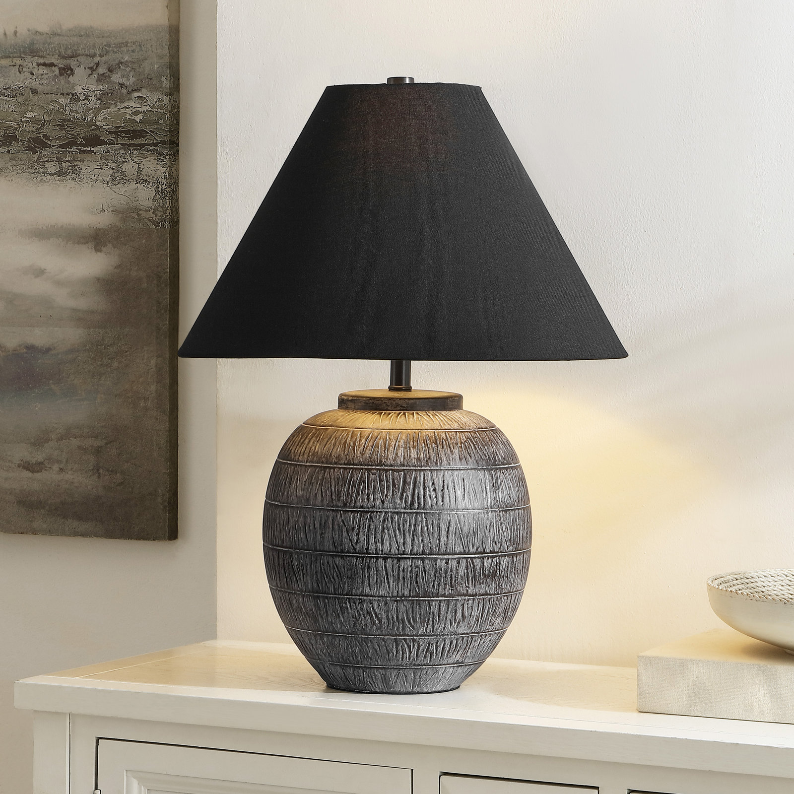 Persimmon Ceramic Table Lamp