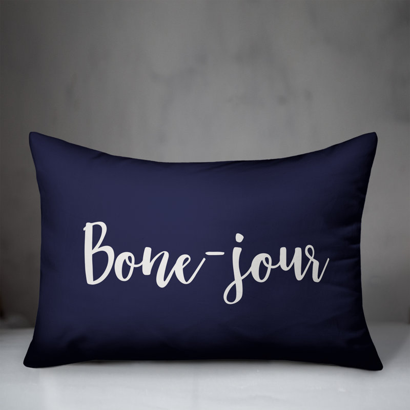  Coussin Bone-Jour, Bleu marine