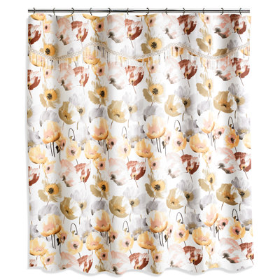 California Floral Shower Curtain