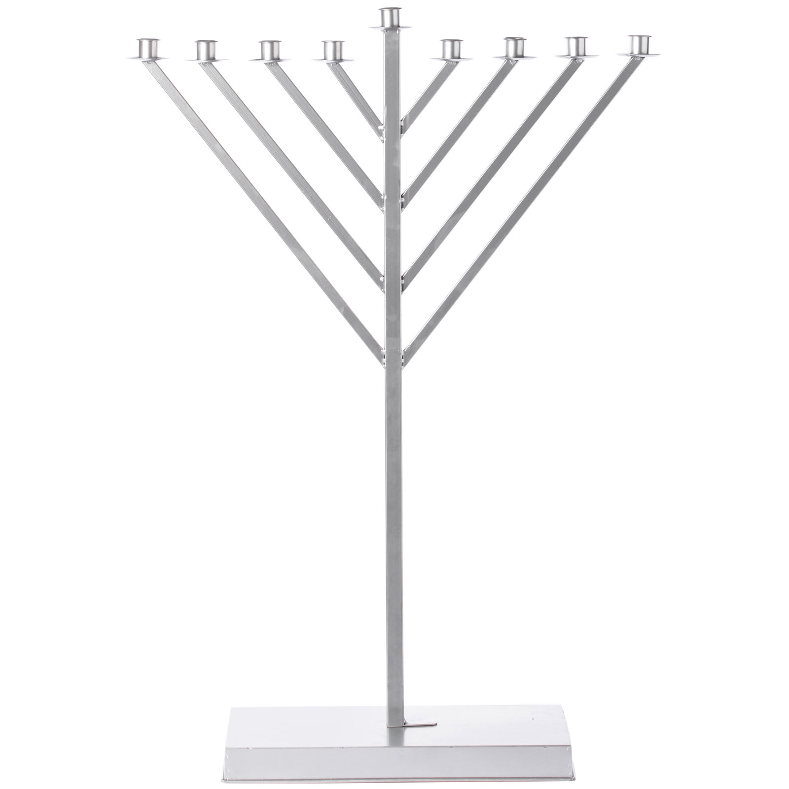 Menorah for Synagogue, 35.5" H x 8.25" W x 25" D
