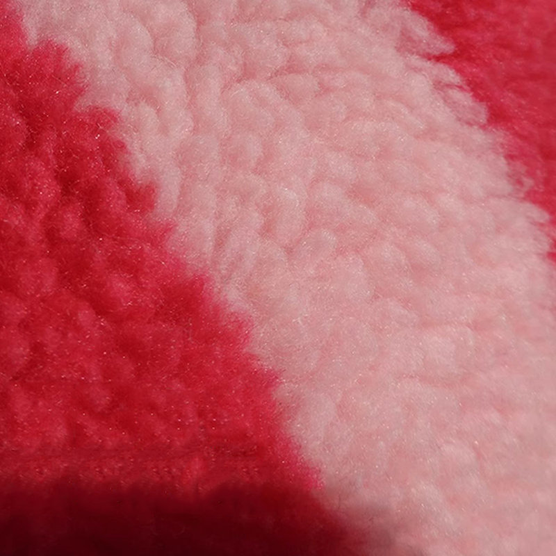 Canapé simple Leisure Bean Bag, Mélange de polyester rose
