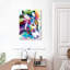 "Abstract Donkey", ensemble de 3 pièces sur toile par PaintboxJenny-763911002