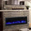 Belfry Heating 142.2cm W Black Electric Fireplace