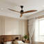 65" 3-Blade Ceiling Fan - 6 Speed Settings With Remote Control