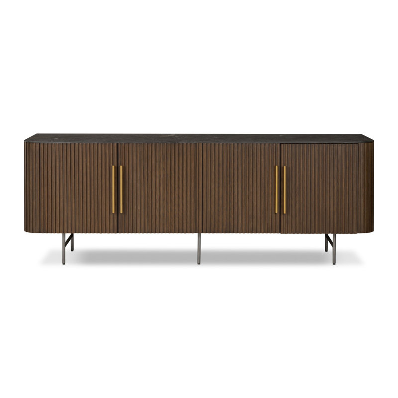 Fletcher Solid Wood Media Console