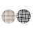 Valdivia Plastic / Acrylic Plaid Charger
