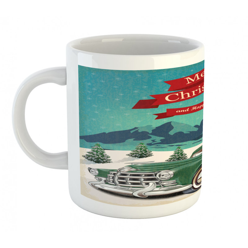 Grande tasse à café père noël