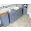 Santorini 1230mm Single Bathroom Vanity with Vessel Stone Basin-1206129694-1206166976
