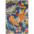 Bleu marine / Orange / Jaune