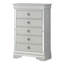 Commode Verona, champagne argenté-405639228