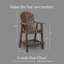 Comfo Back Outdoor Bar Stool-1887727179