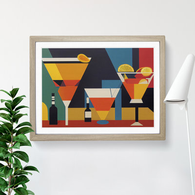 Retro Cocktail Vol.5 - Single Picture Frame Painting