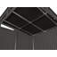 Suncast 86.5 in. W x 87.5 in. D Resin Storage Shed with Reinforced Floor, Made in the USA-111567979