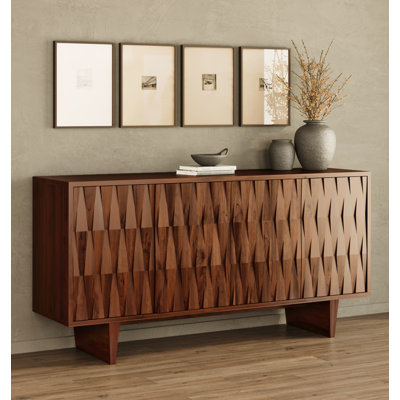 Buffet en bois massif Lazaro