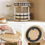2-Tier Rotating Spice Rack, Lazy Susan Organiser, Circle Spice Rack for Kitchen Countertop