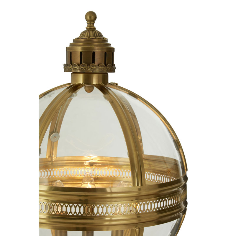 Metal Table Lamp, Brass