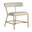 Matlock Wing Back Side Chair in White