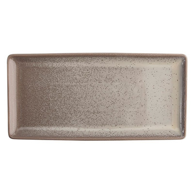 Terra Verde Natural Rectangular Tray, 13" X 6" By Oneida (Case Of 12) (Porcelain)
