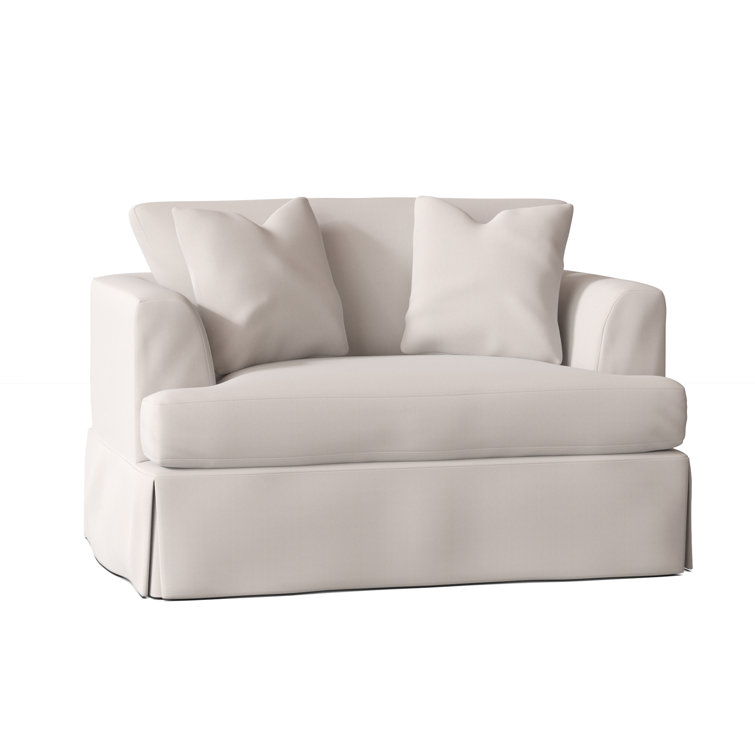 Lucia Slipcovered Chair and a Half