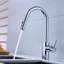 Robinet de cuisine contemporain à poignée simple avec accessoires-38767979