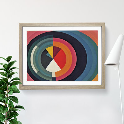 Engaging Modern Abstract - Single Picture Frame Print