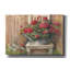 «Aanyla Geraniums On Chair on Canvas» par Carol Rowan, reproduction-113134397