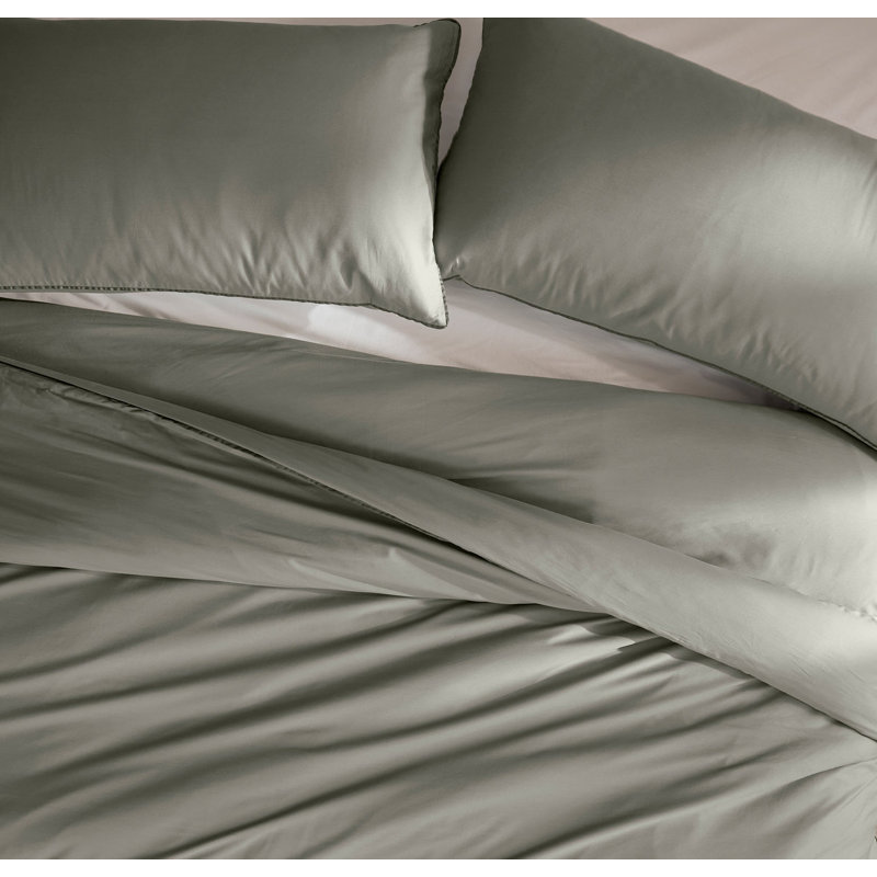 Signature Comforter Set, Full/Queen Comforter + 2 Standard Shams, Sageleaf