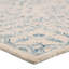 Tapis ivoire / bleu Bungalow Rose Andjela-1119968001