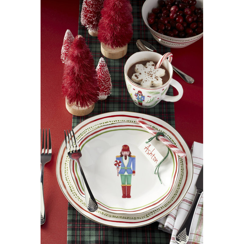 NUTCRACKERS Nutcracker Dinnerware Mugs, Set Of 4, Assorted