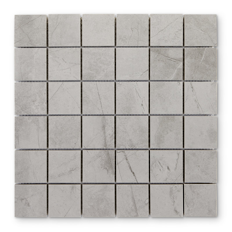 Tufo 12in.x12in. Mosaic Porcelain Wall and Floor Tile