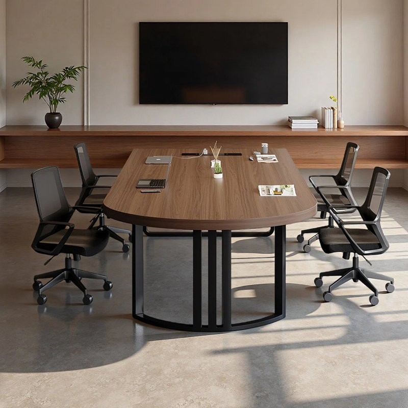 Ensembles de tables de conférence rétro et haut de gamme, H 29,52 po x L 78,74 po x l 39,37 po