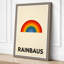 Rainbaus Modernist Geometric - Wrapped Canvas-1059893455-1059893440