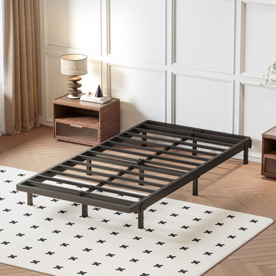 2 Inch Box Spring Low Profile, Heavy Duty Metal Box Spring Bed Base, Bunkie Board Bed Slat Replacement, Mattress Foundation, Easy Assembly, Noise Free
