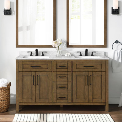 Ensemble de meuble-lavabo double 60 po Tahoe