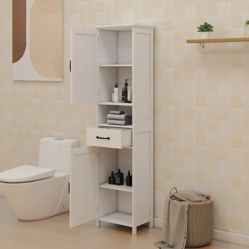 Armoire sur pied à porte étroite