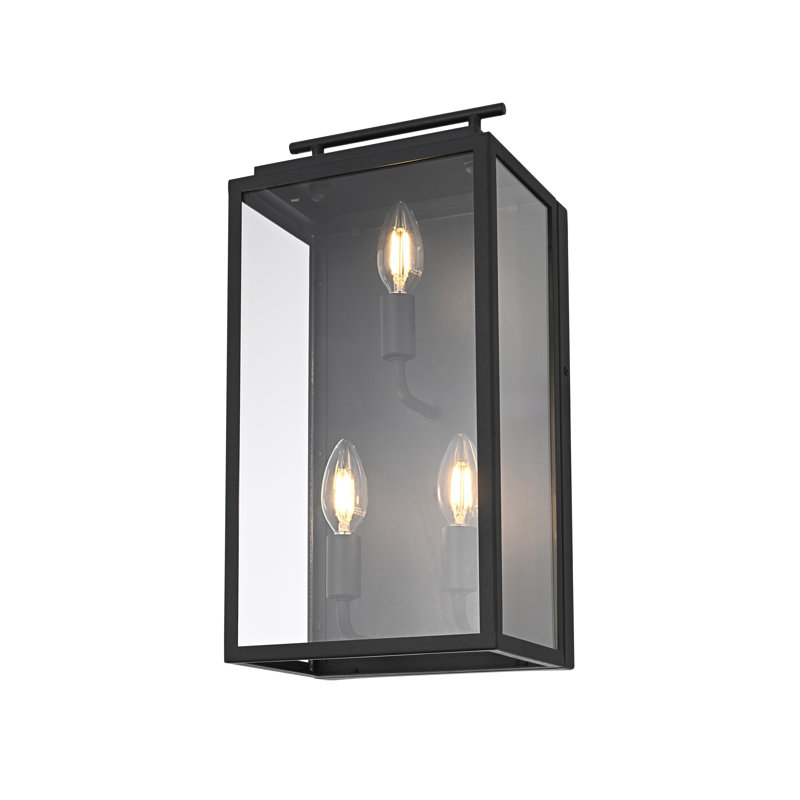 Meriwether Outdoor Wall Sconce in Black