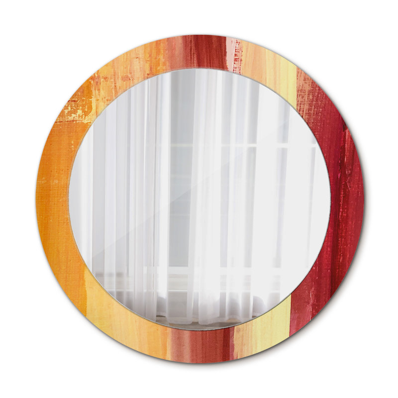 Huldar Glass Flat Wall Mirror
