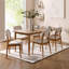 Coffelt 47cm H Upholstered Upholstered Back Side Chair in Cream
