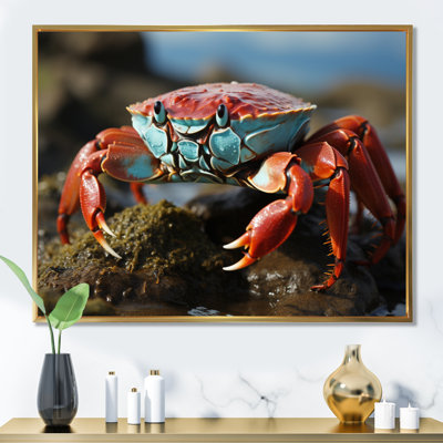 Crab Coastal Scavenger - Animals Wall Decor