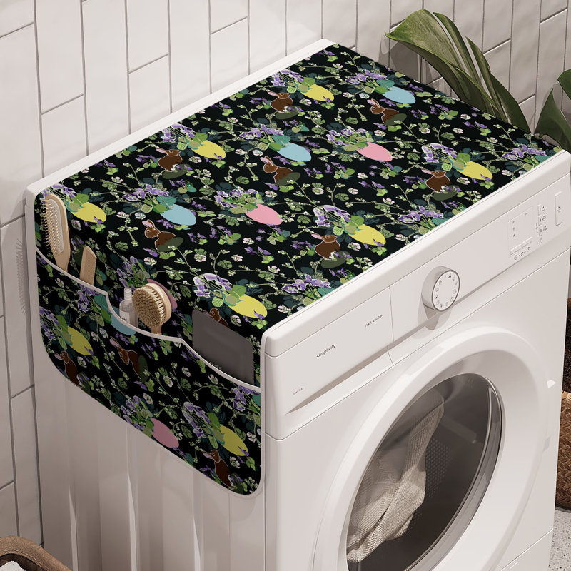 Paquet de 2 boîtes de rangement de 47 po x 18,5 po East Urban Home