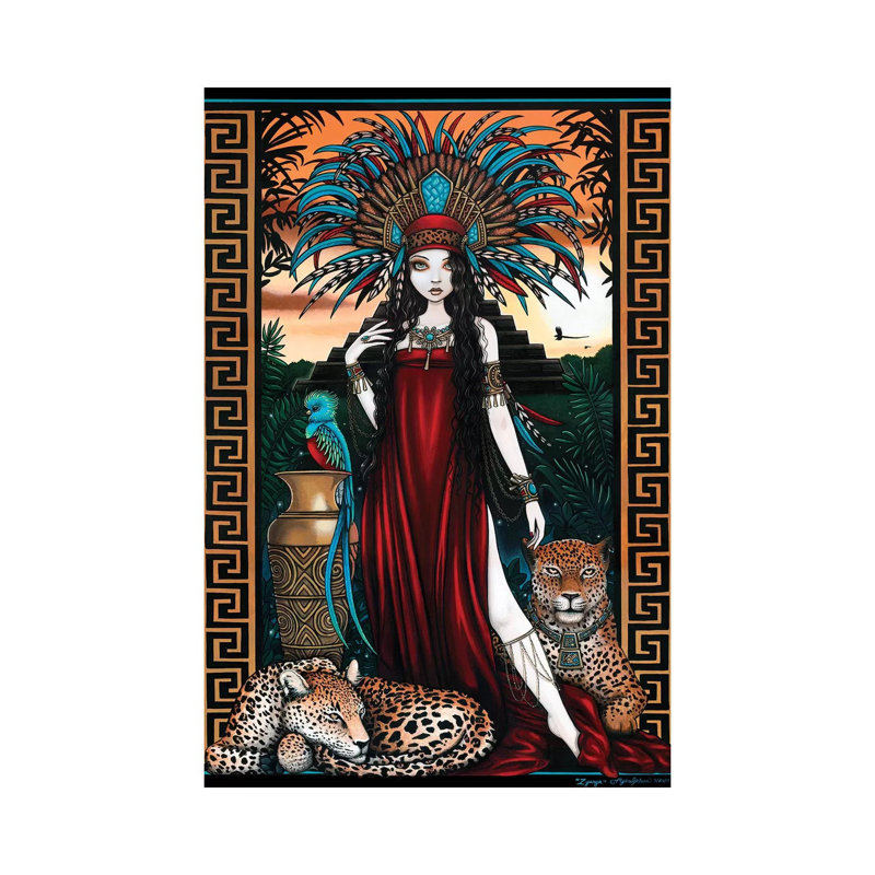 Zyanya by Myka Jelina - Wrapped Canvas Print, 66.04 cm H x 45.72 cm W