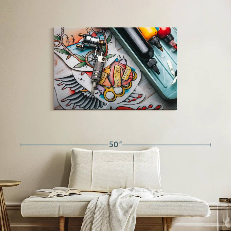 Senne Tattoo Essentials, 26" H x 39" W