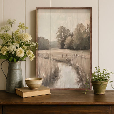 Aged Fence By Petals Prints Design