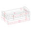 Hermes Convertible Toddler Bed and Mattress by Mack + Milo-768820074-770321960