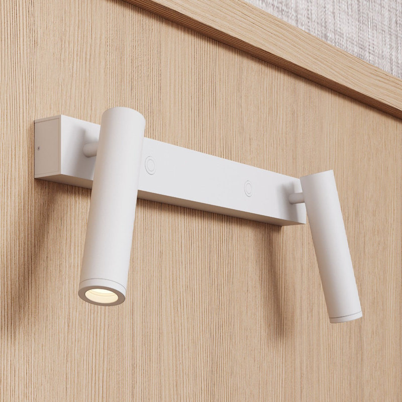 Haim LED Spotlight, Textured White