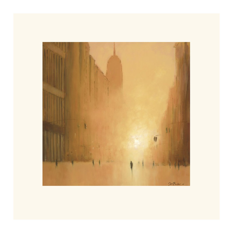 Jon Barker - No Frame Painting, Yellow, 40cm H x 40cm W