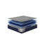 Très grand matelas très grand avec double refroidissement, pour le soutien du contour et la dissipation de la chaleur, unité à ressorts enveloppés individuellement, mousse, 76 po x 12 po x 80 po, 120 lb, bleu marine, débit d'air amélioré, confort,-497390460